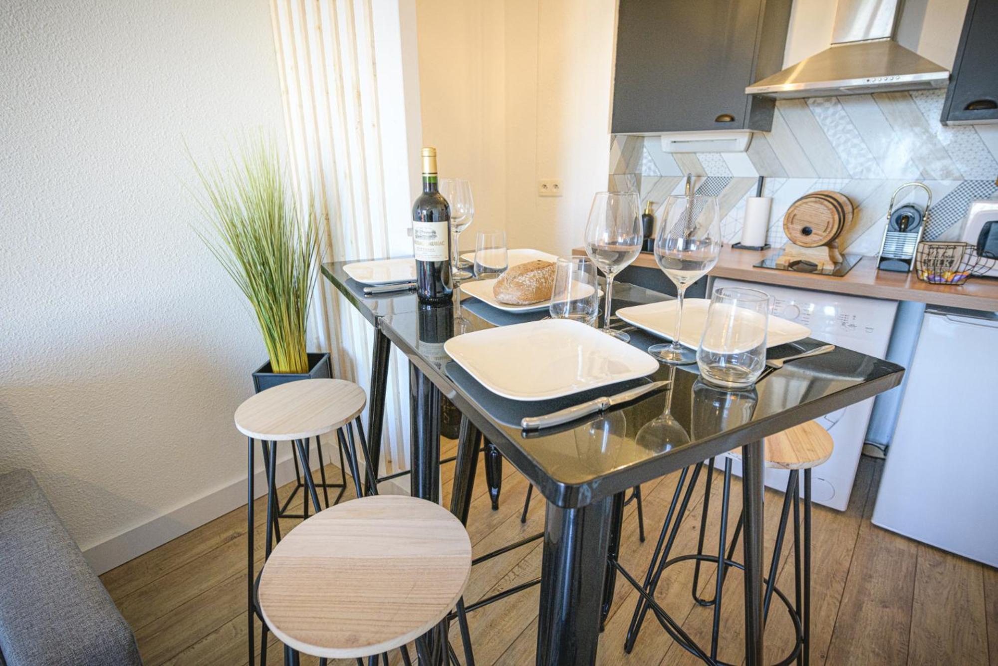 Magnifique appartement T2 rénové Aux vendanges Gaillac Camera foto