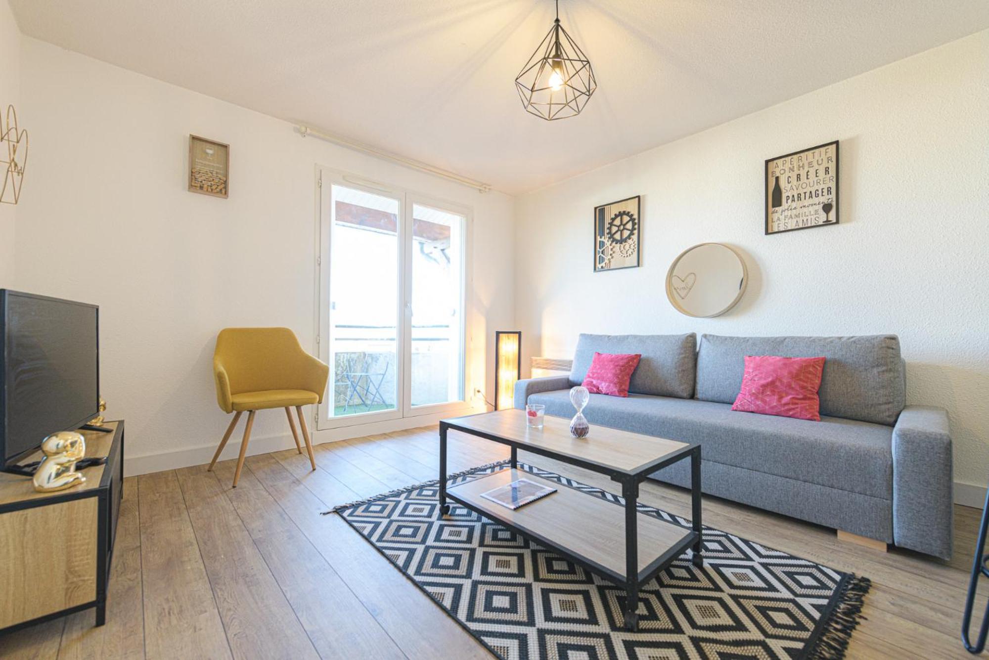 Magnifique appartement T2 rénové Aux vendanges Gaillac Camera foto